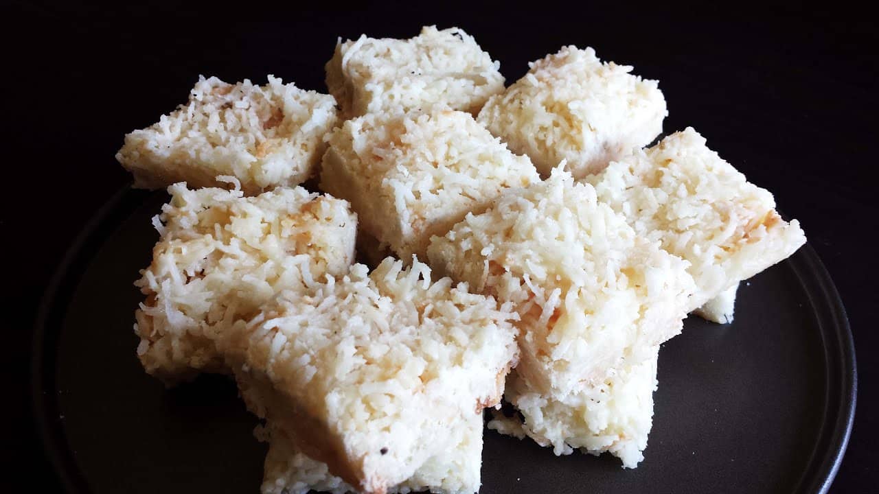 Coconut Barfi Indian Sweet