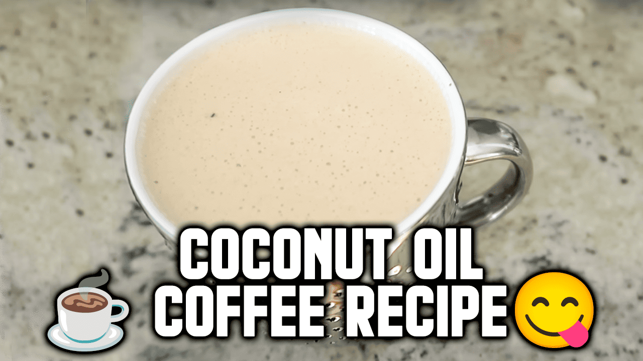 Coconut oil coffee